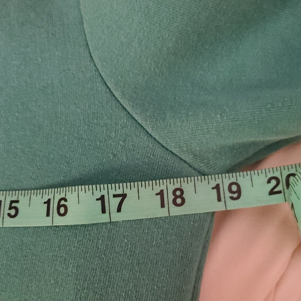 Marc Jacobs Teal and Cream Barely Off-the-Shoulder Sweater - Picture 7 of 7